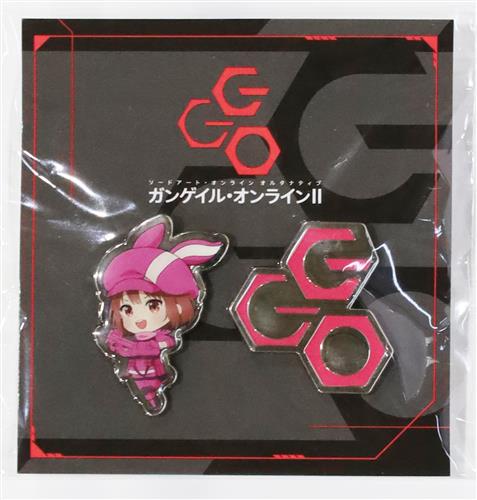 ソードアート・オンライン オルタナティブ ガンゲイル・オンライン II ピンバッジ2個セット レン(小比類巻香蓮) 【ANIPLEX+ BD/DVD全巻購入特典】