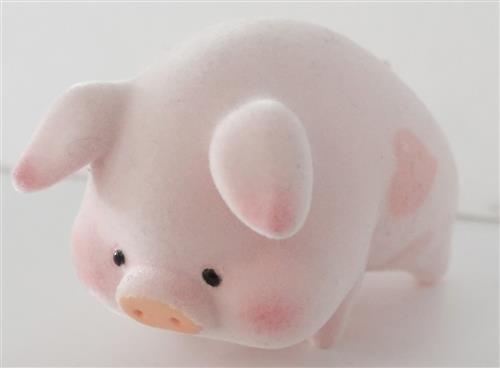 子豚LULU TOY ZERO PLUSxCICI'S ベーシックシリーズ HANGING (ハート柄バージョン) 【フィギュア】[TOY ZERO PLUS]