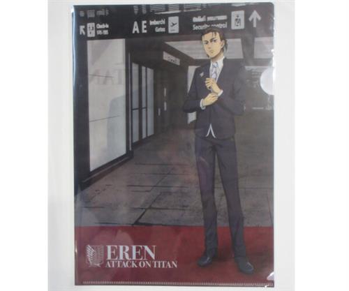 進撃の巨人×スターフライヤー 10 Years Journey POP UP SHOP A4クリアファイル エレン・イェーガー
