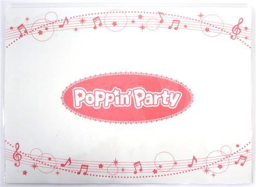 BanG Dream! ガールズバンドパーティ! 台紙付きA4サイズポートレート2枚セット 戸山香澄ver. 【特装盤 アニメイトCD購入特典】