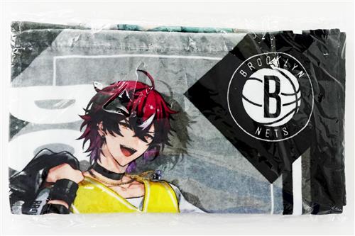 【未開封】にじさんじ/NIJISANJI EN×NBA×楽天コレクション 第3弾 【Eastern】 A-22賞 フェイスタオル ドッピオ ドロップサイト Brooklyn Nets