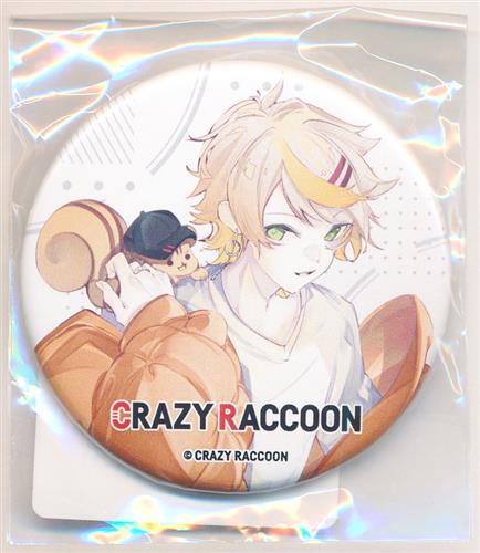 DMMスクラッチ Crazy Raccoon 第四弾 E-5賞 缶バッジ Mainy