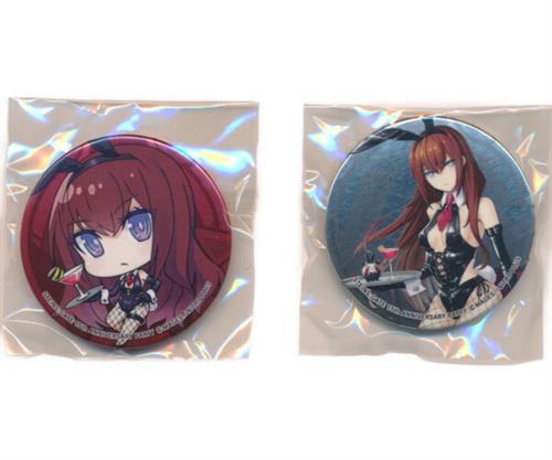 MAGICくじ STEINS;GATE 15th Anniversary Party D-1賞 メタル缶バッジセット 牧瀬紅莉栖 B