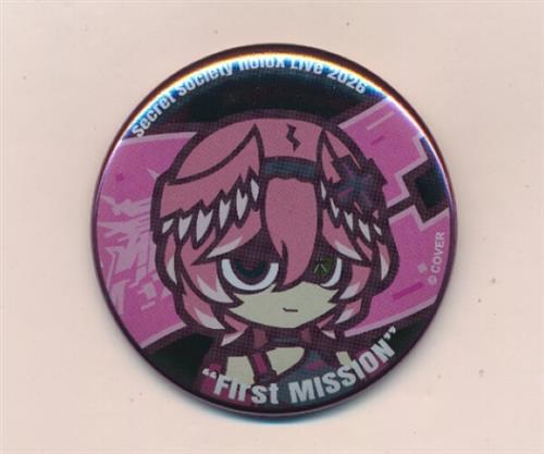 ホロライブ 秘密結社holoX Live 2026 First MISSION 缶バッジ 鷹嶺ルイ(デフォルメ)