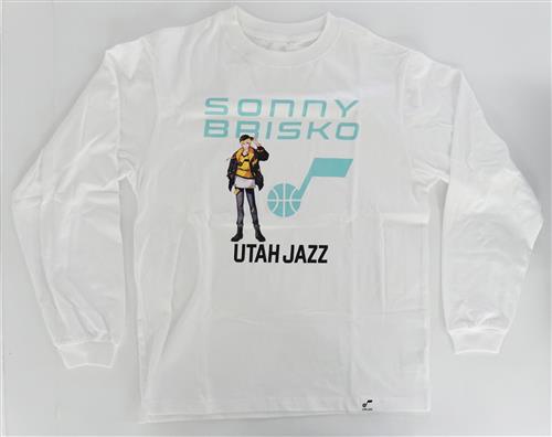 にじさんじ/NIJISANJI EN×NBA ロングTシャツ B Western サニー・ブリスコー Utah Jazz