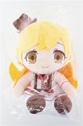B賞-1 おすわりぬいぐるみ 忍野忍 約19cm×12cm セガ ラッキーくじオンライン <物語>シリーズ B賞-1 おすわり