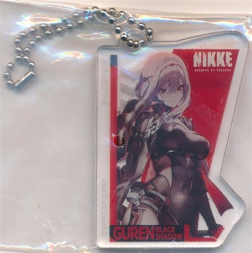 勝利の女神:NIKKE カプセルアクリルチャーム 02 紅蓮:ブッラクシャドウ