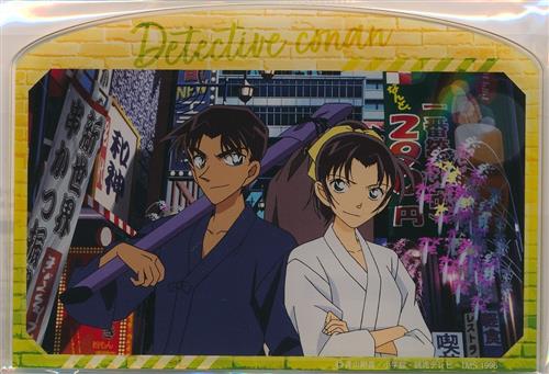 名探偵コナンランド×ダイバーシティ東京 プラザ アクリルスタンド(TVアニメエンディングver.) 服部平次&遠山和葉