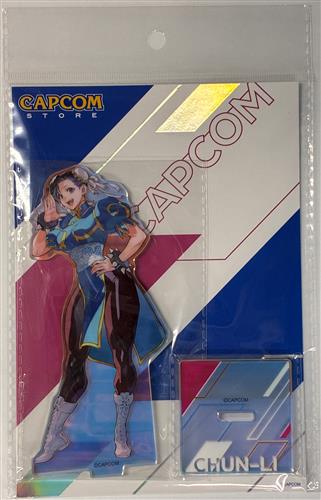 【未開封】CAPCOM STORE ALL CAPCOM Artworks by 実田千聖 ホログラムアクリルスタンド 春麗
