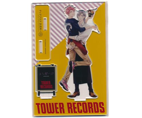 エンゲージ ディアプラス25周年×TOWER RECORDS CAFE アクリルスタンド 鳴瀬創紫×鈴森盟