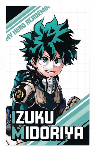 僕のヒーローアカデミア 僕のヒーローアカデミア展 DRAWING SMASH 名刺カードコレクション 第1弾 緑谷出久(シークレット)