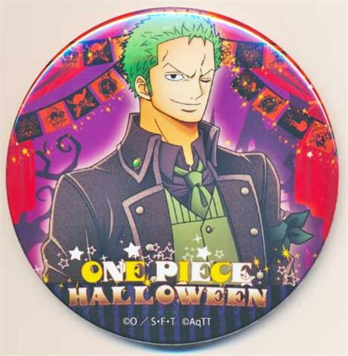 ONE PIECE 2017ハロウィン 東京ワンピースタワー限定缶バッジ ロロノア・ゾロ