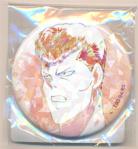 幽遊白書 DRAW!DRAW!/くじメイト 描き下ろし 戦う背中ver. オンラインくじ E-14賞 Ani-Art 第3弾 ホログラム缶バッジ 桑原和真