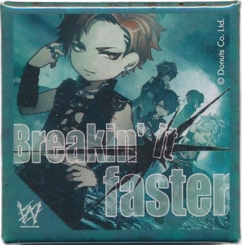 ブラックスター -Theater Starless- リハーサルジャケット 缶バッジ Breakin' it faster 黒曜