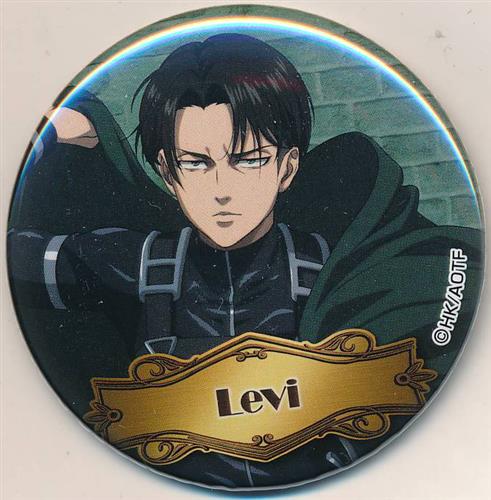 進撃の巨人　ドンキホーテ初コラボ　限定　缶バッジ　リヴァイ　ラスト 8個セット！ TVアニメ『進撃の巨人』の新規描き下ろしイラストを使用した新