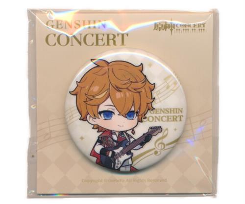 原神 GENSHIN CONCERT 2023 Melodies of an Endless Journey 塵世華章シリーズ デフォルメキャラ缶バッジ タルタリヤ