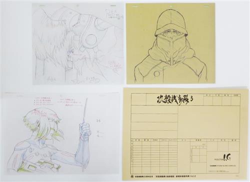 攻殻機動隊 GHOST IN THE SHELL 新劇場版 複製原画セット vol.2 ｢攻殻機動隊 新劇場版｣+｢攻殻機動隊 STAND ALONE COMPLEX｣ 【来場者特典/入場者特典】