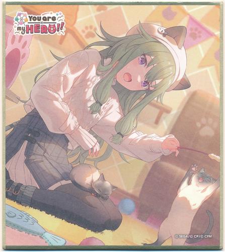 プロジェクトセカイ カラフルステージ! ミニ色紙コレクション 第56弾 B You are my HERO!! 草薙寧々(覚醒後)