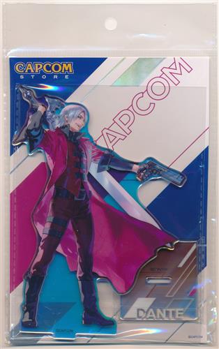 CAPCOM STORE ALL CAPCOM Artworks by 実田千聖 ホログラムアクリルスタンド ダンテ