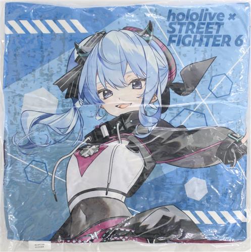 【未開封】ホロライブ×ストリートファイター 6 第2弾 スクエアクッション 星街すいせい&ジュリ