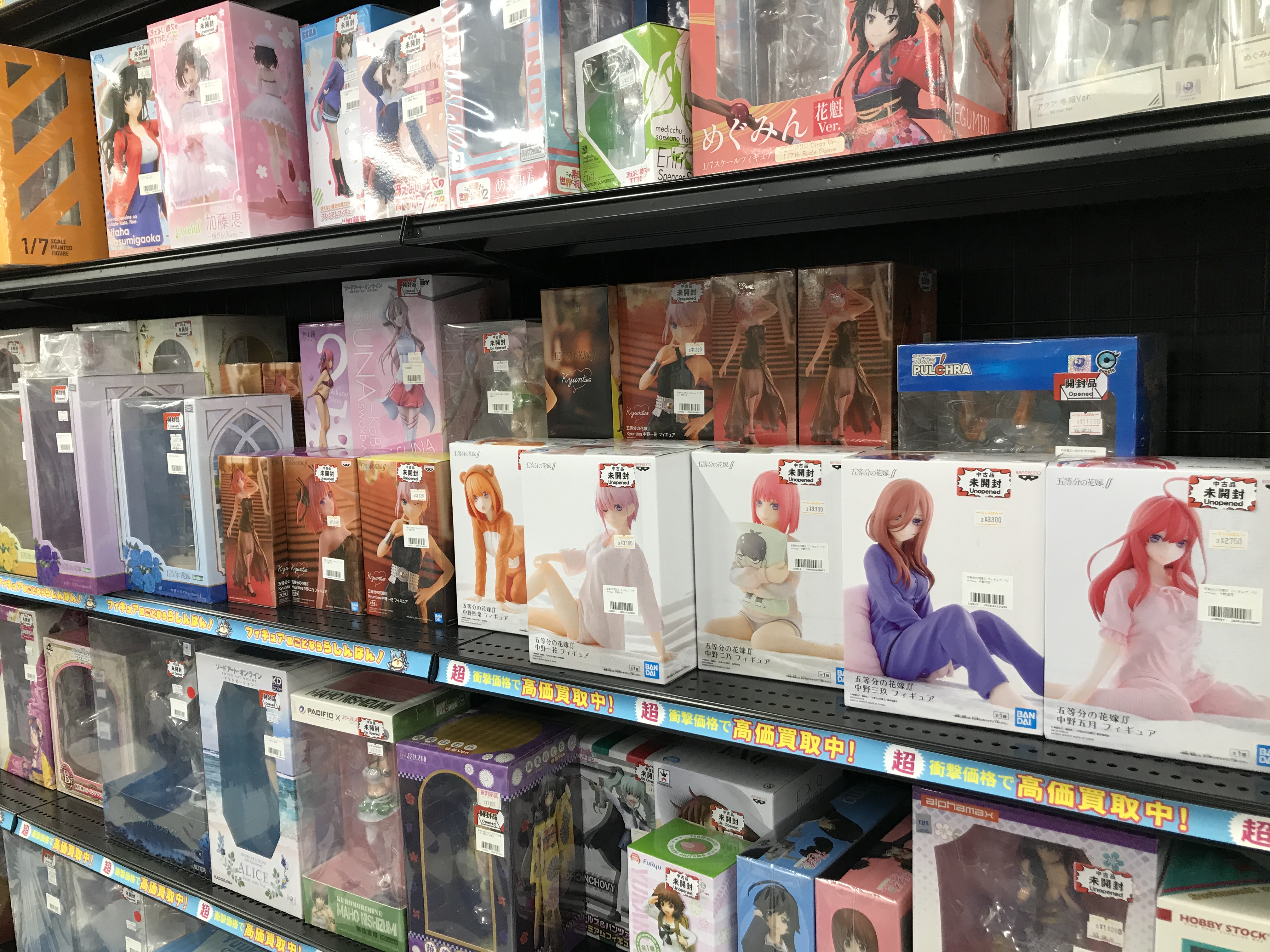 名古屋大須店】五等分の花嫁特設コーナーがパワーアップ?! | らしんばん