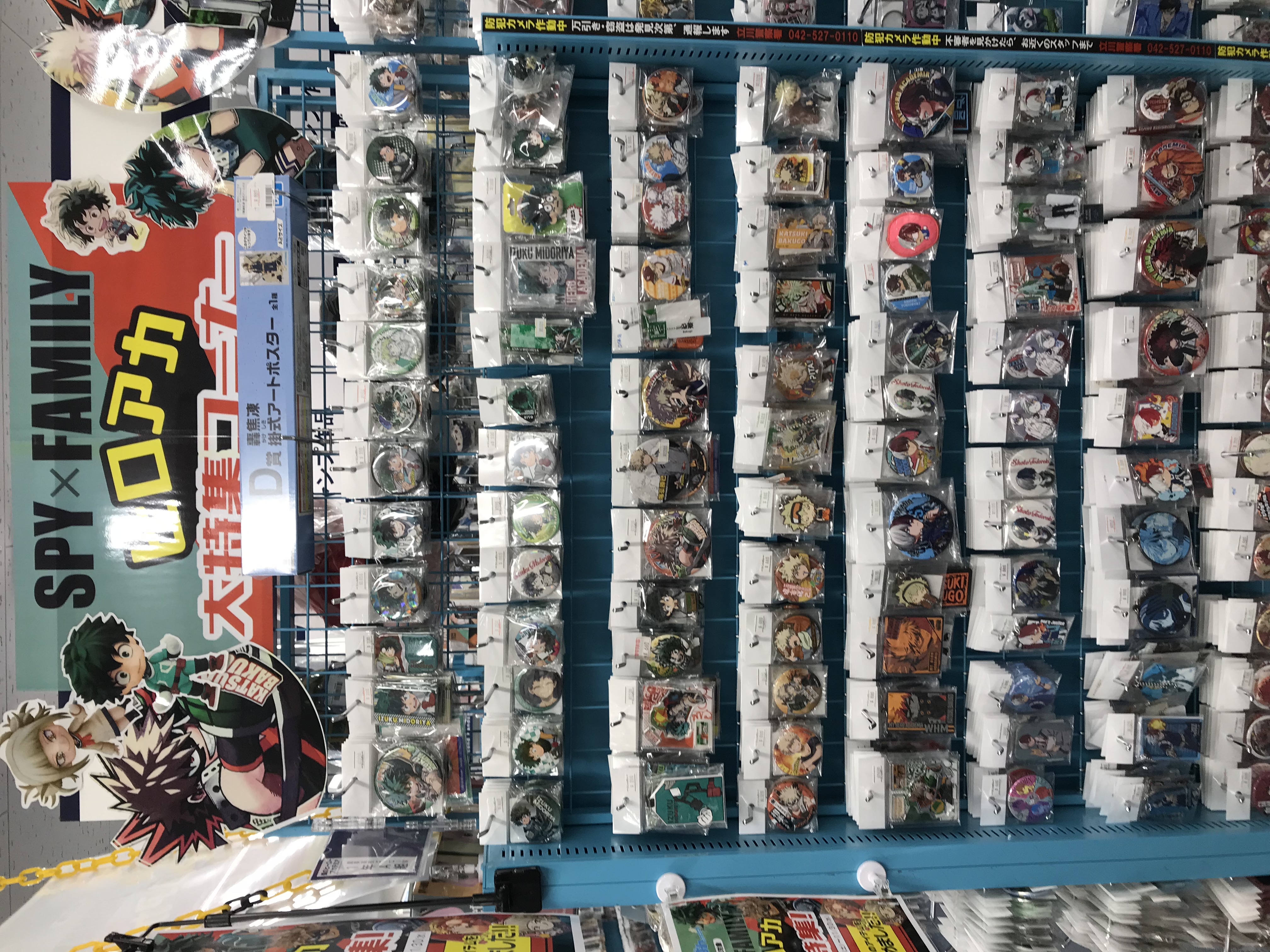 立川店2号館】『僕のヒーローアカデミア』『SPY×FAMILY』特設コーナー