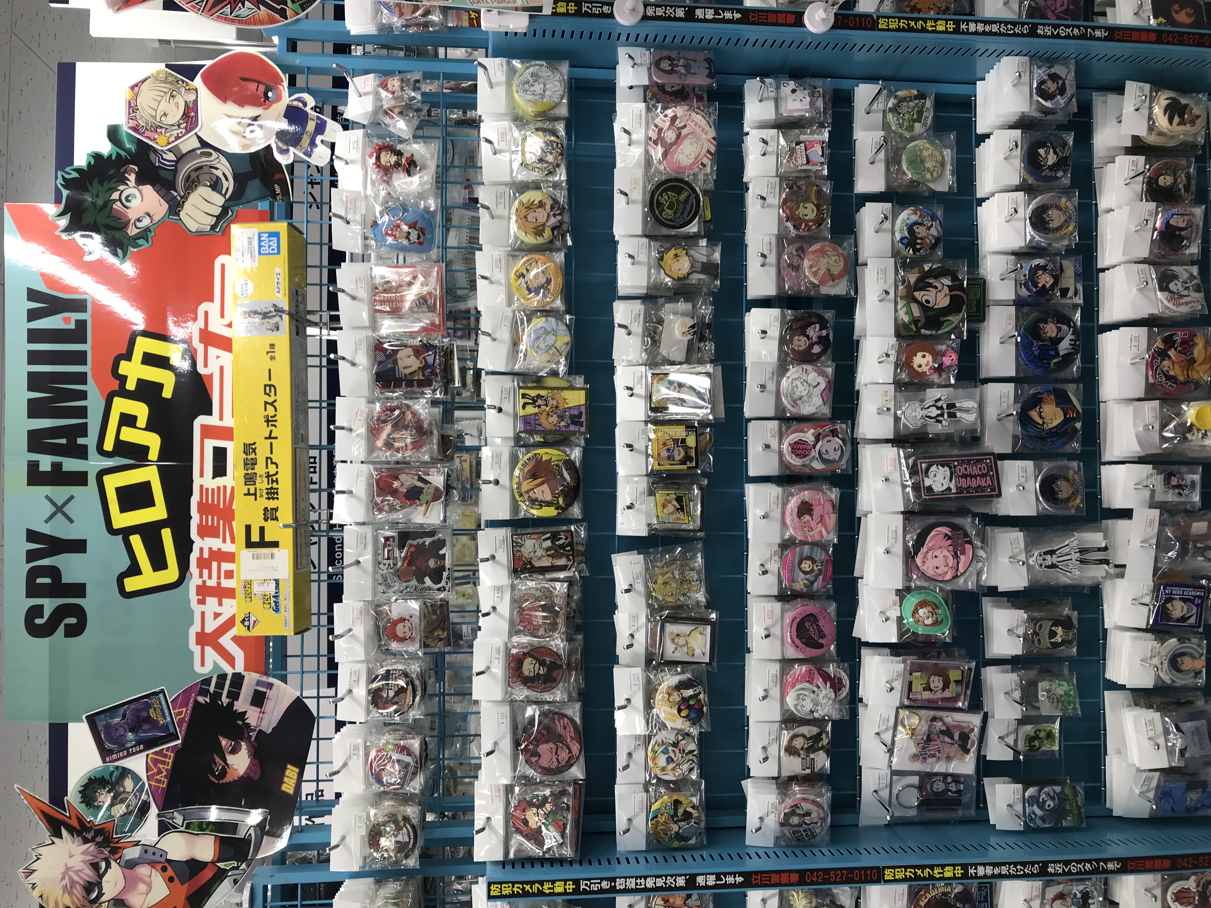立川店2号館】『僕のヒーローアカデミア』『SPY×FAMILY』特設コーナー