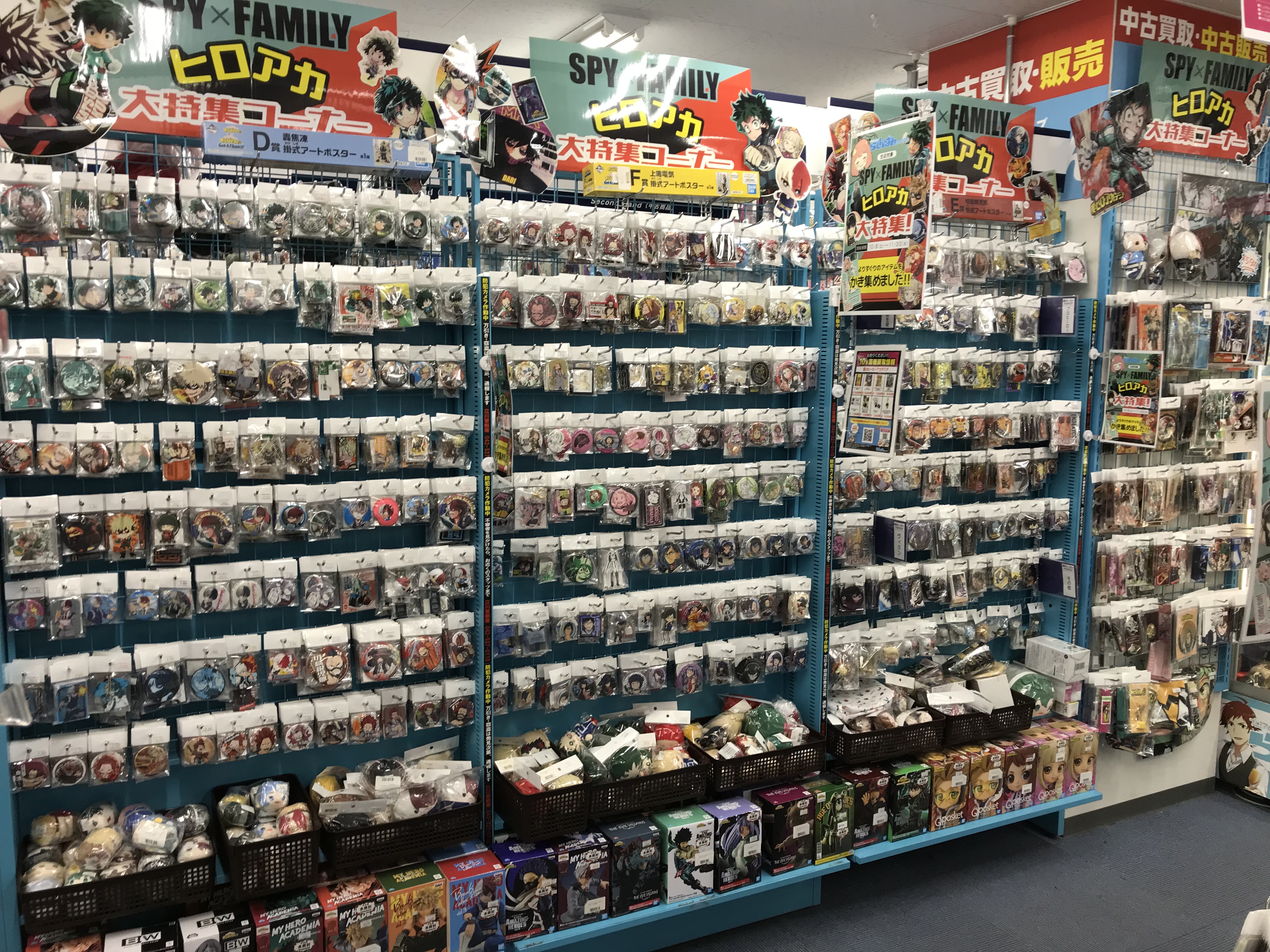 立川店2号館】『僕のヒーローアカデミア』『SPY×FAMILY』特設コーナー