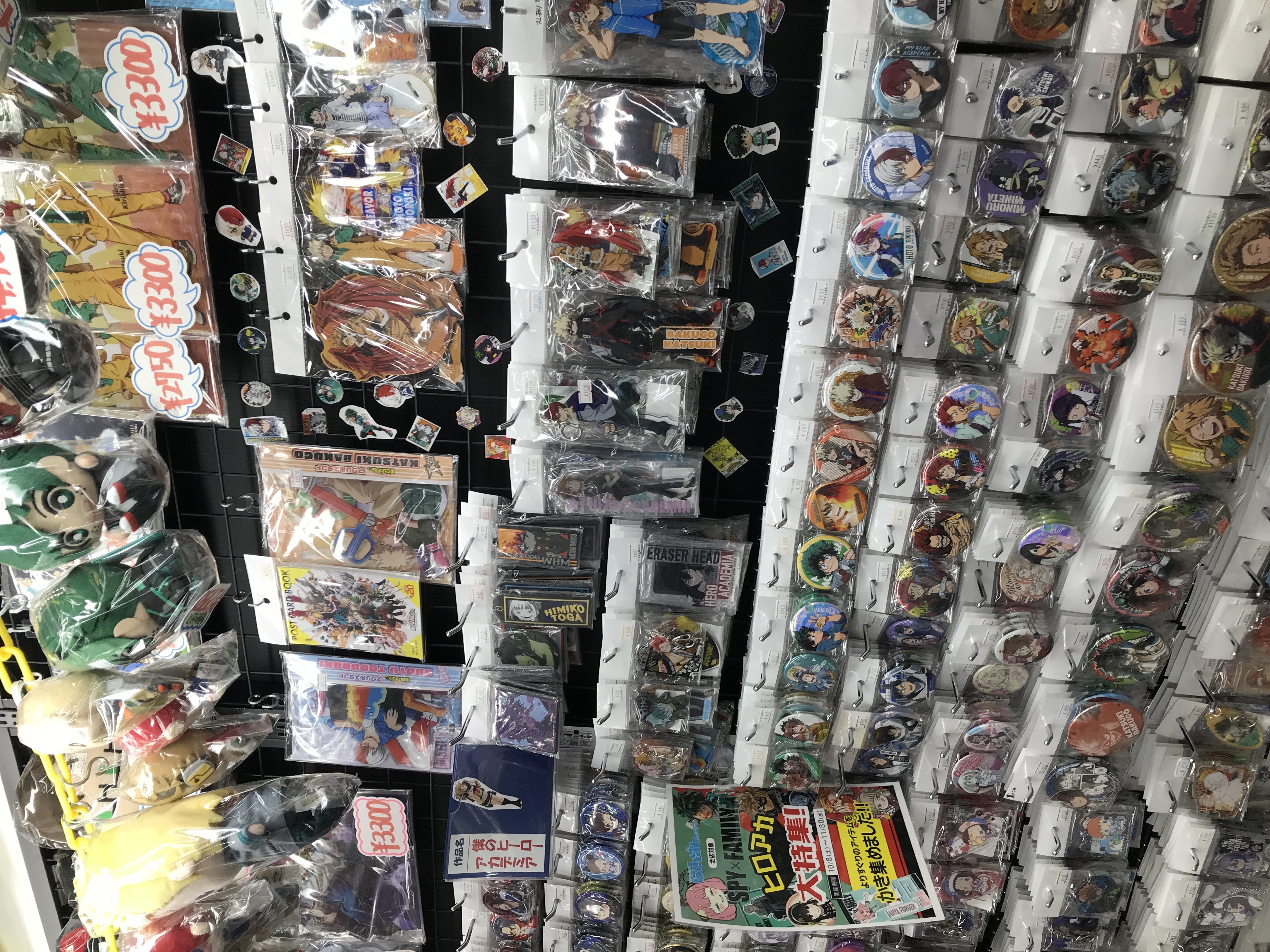 町田店】「SPY×FAMILY」＆「僕のヒーローアカデミア」コーナー展開中