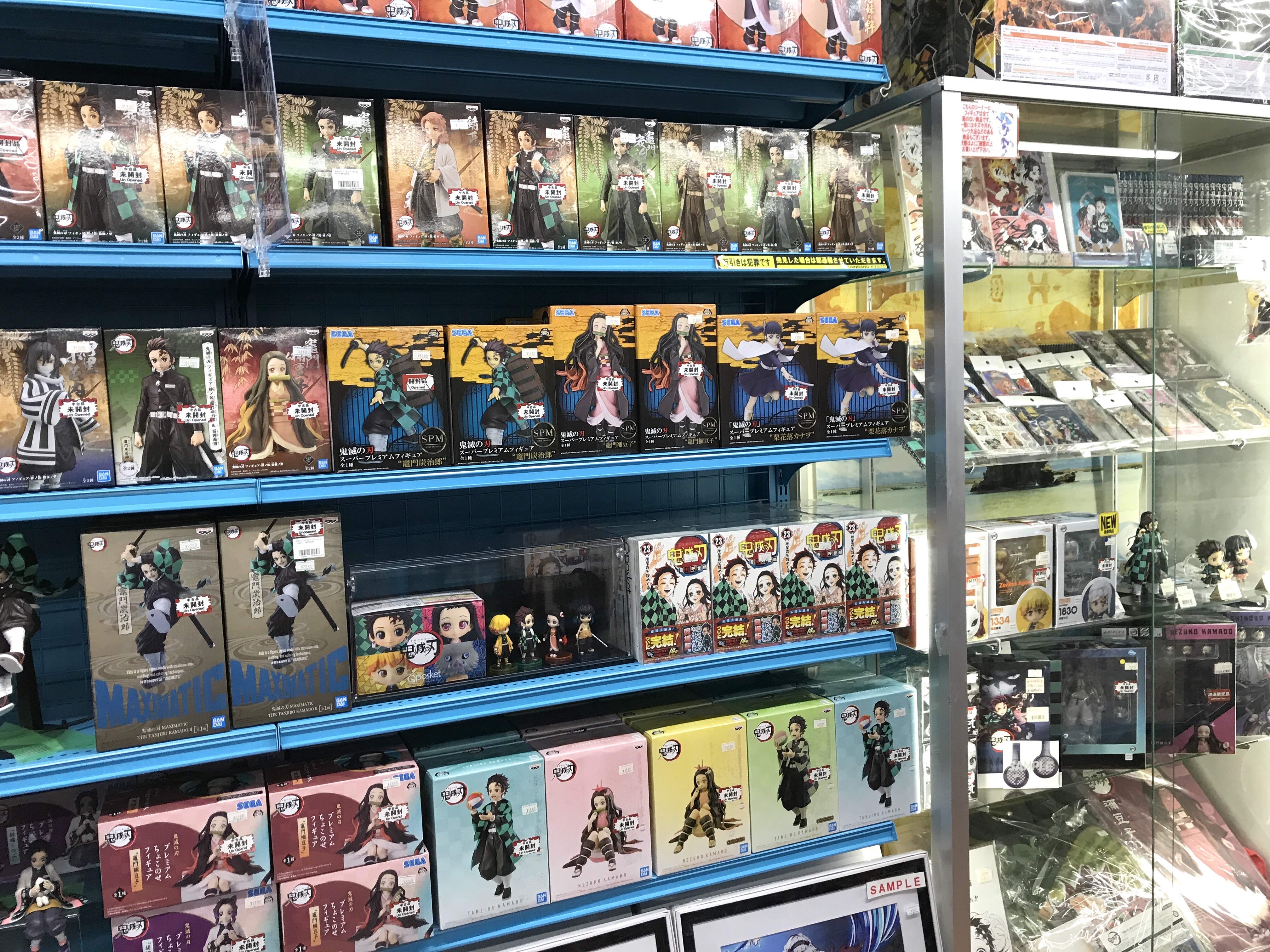 京都店2号館】鬼滅の刃コーナー地域最大級に展開中！【鬼滅の刃