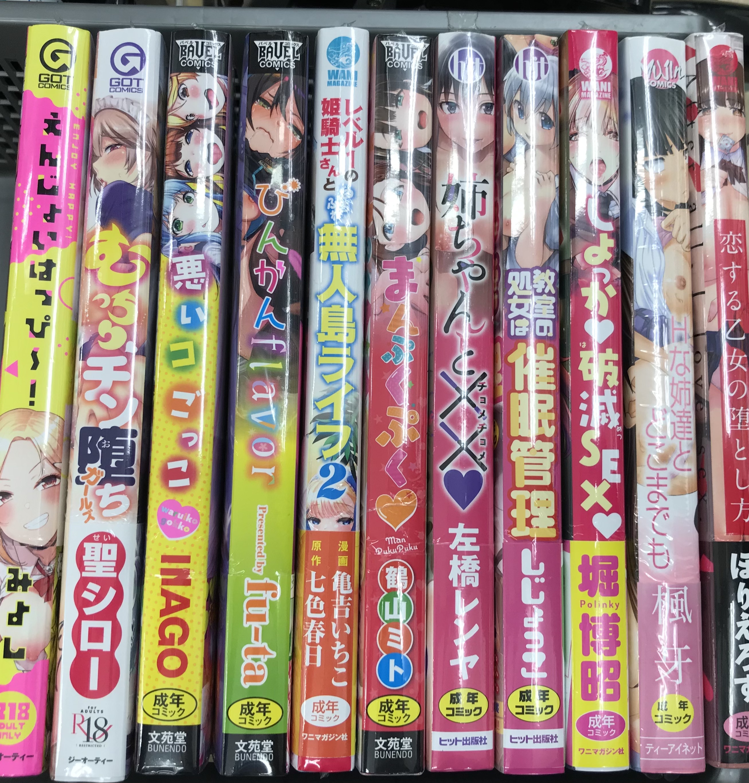 18禁】成年向けコミック大量入荷！！の入荷情報 | らしんばん