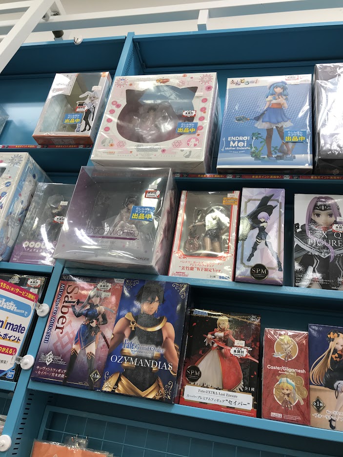 らしんばんモラージュ菖蒲店】「フィギュア」「DVD/ブルーレイ