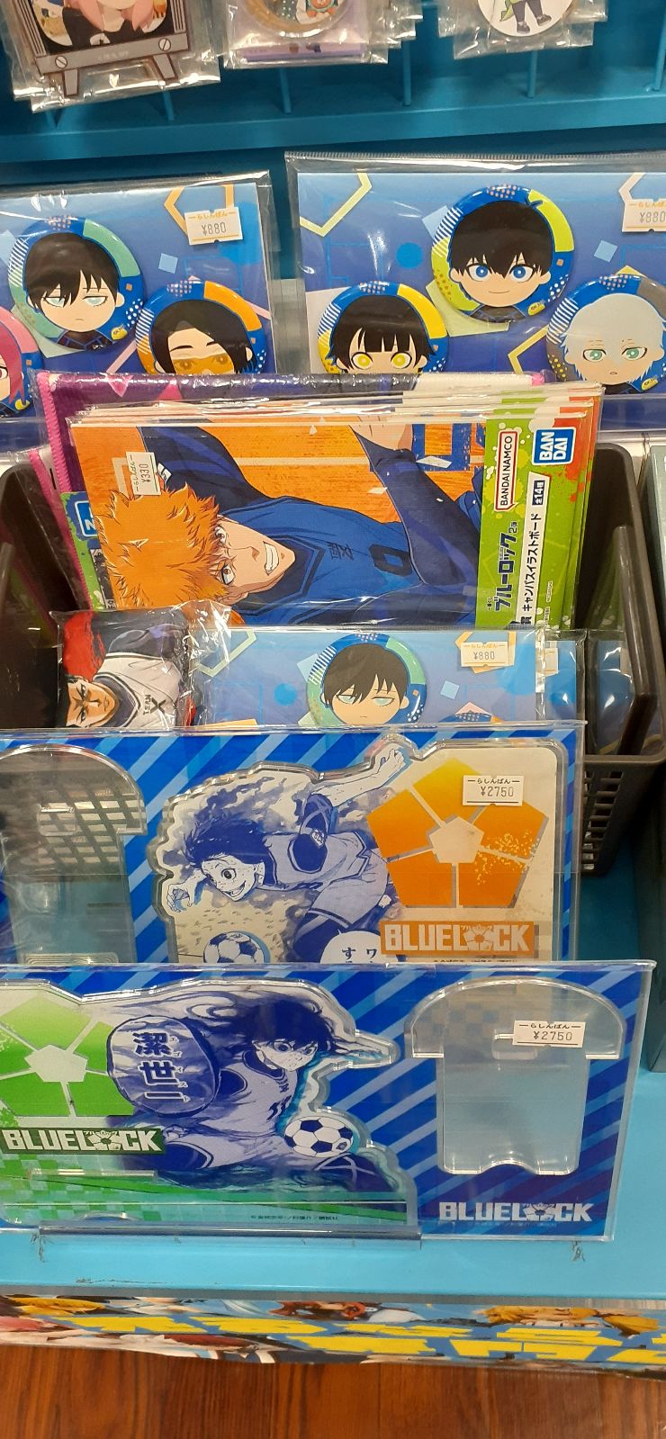 らしんばんモラージュ佐賀店】ブルーロック・WIND BREAKER取り扱い強化