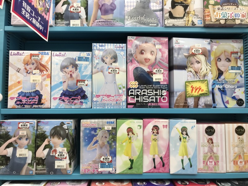 イオンモール筑紫野店】「ラブライブ!スーパースター!!」特集コーナー