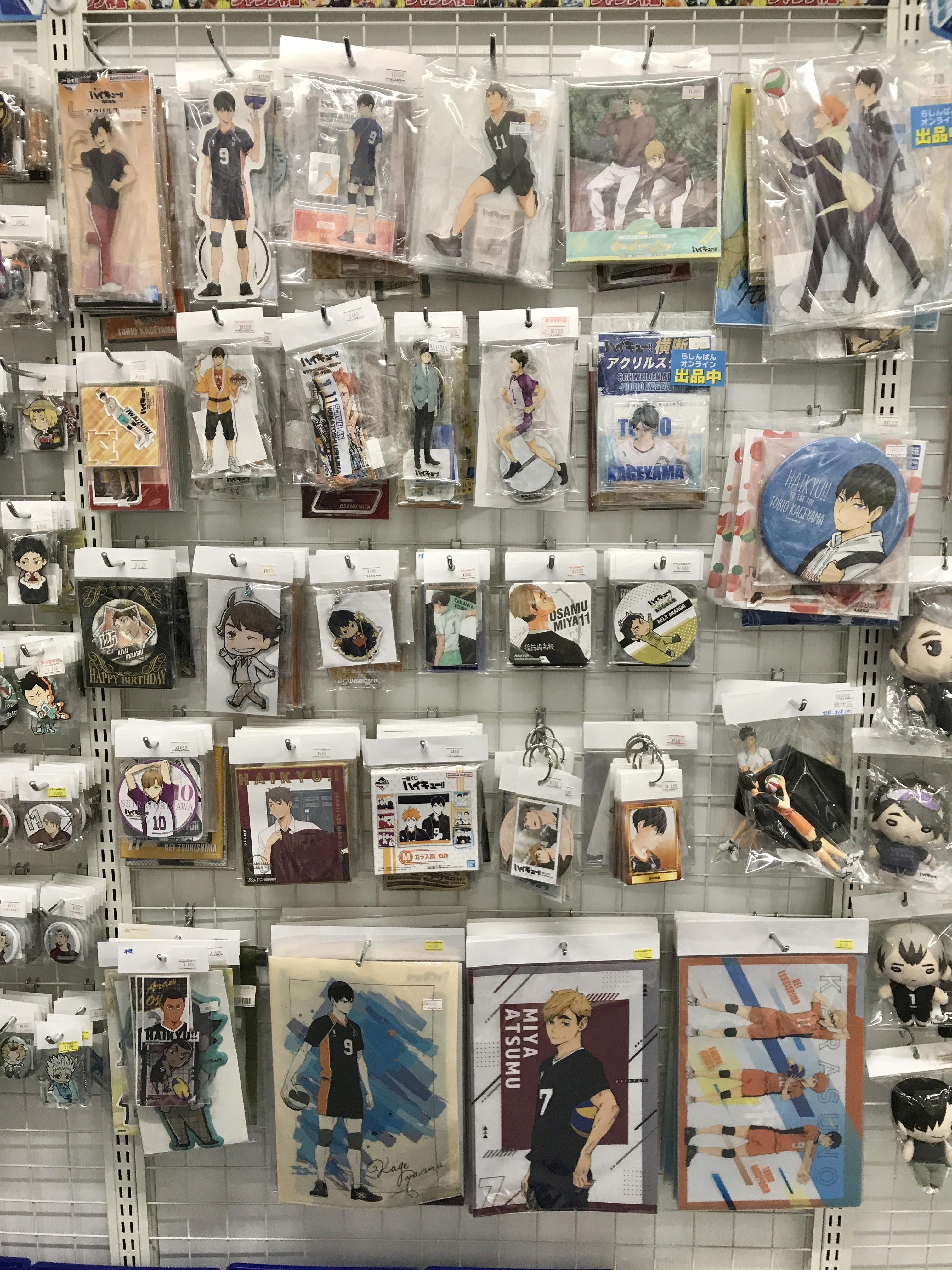立川店2号館】ハイキュー・ジャンプ作品の特設コーナーを展開中