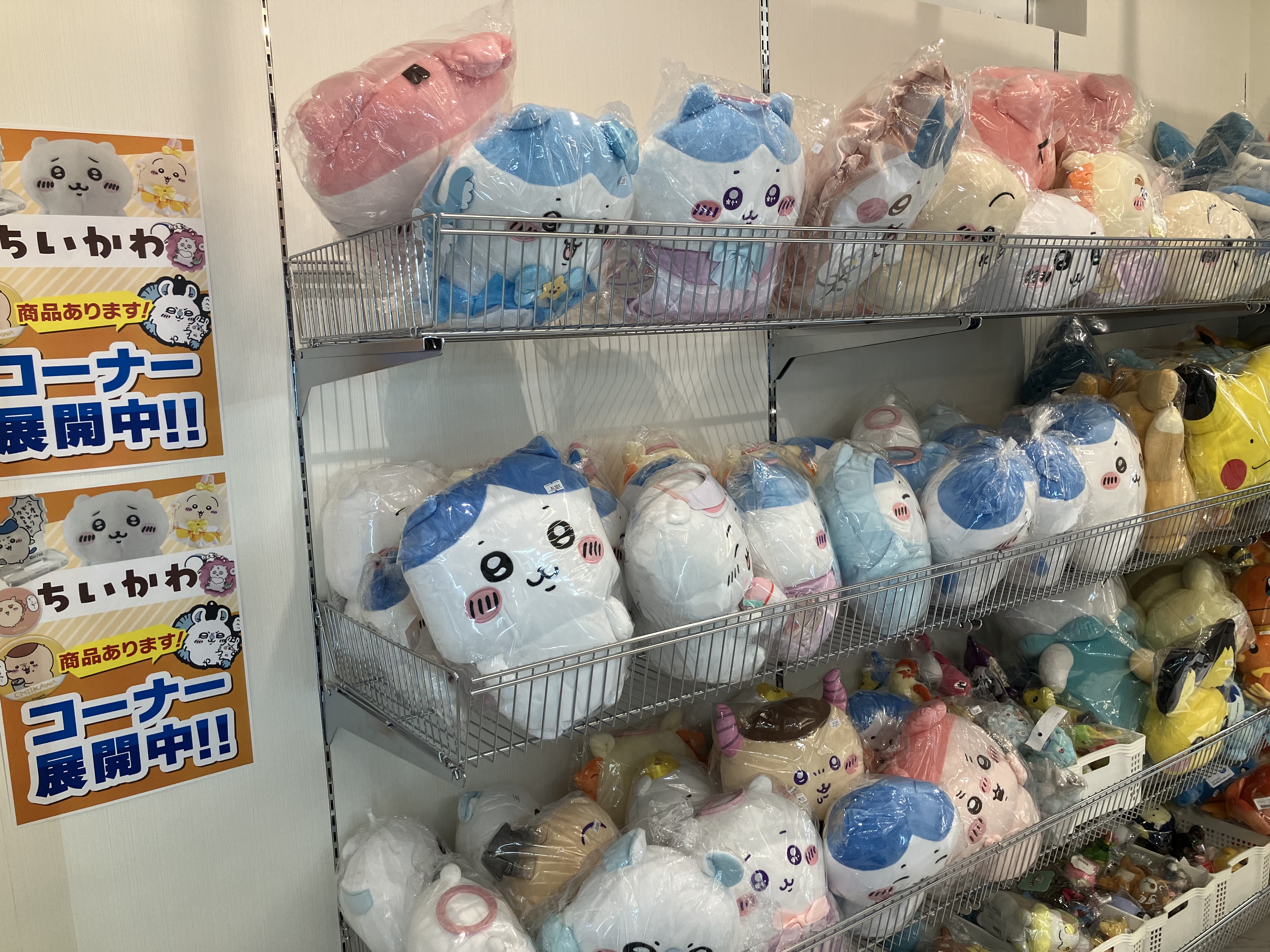 渋谷店】ちいかわ＆ポケモンコーナーが入り口に誕生！！ | らしんばん