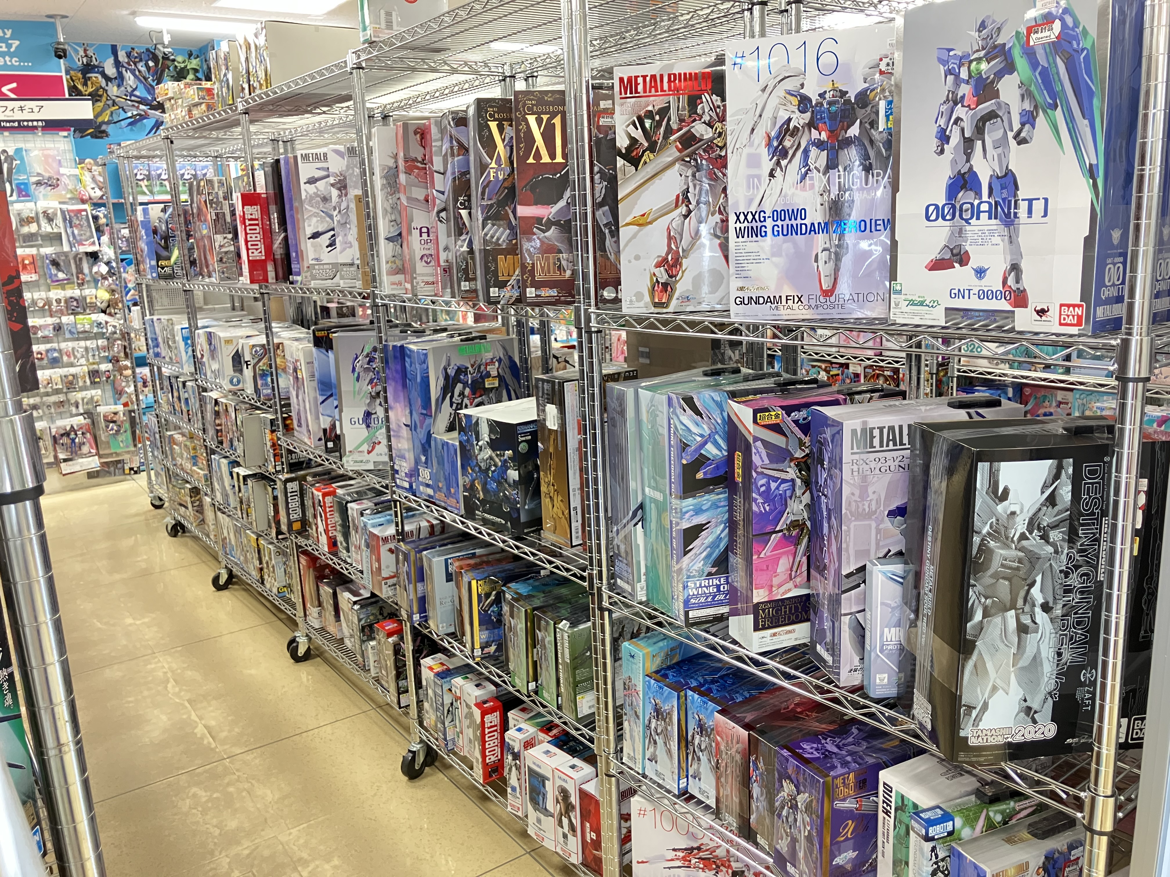 広島店】ガンダム・仮面ライダーシリーズの売り場が生まれ変わりました