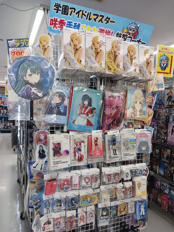 立川店本館】学園アイドルマスターコーナーがパワーアップしました