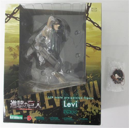 Artfx J 進撃の巨人 リヴァイ コトブキヤショップ特典 ラバーストラップ リヴァイ フィギュア コトブキヤ グッズ フィギュア フィギュア アニメグッズ ゲーム 同人誌の中古販売 買取 らしんばんオンライン