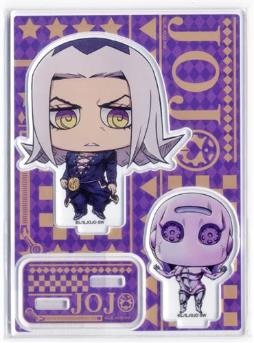 ジョジョの奇妙な冒険 黄金の風 Spinnsカフェ アクリルフィギュアスタンド ちみキャラver レオーネ アバッキオ ムーディー ブルース グッズ 缶バッジ ラバーストラップ キーホルダー類 アクリルグッズ アニメグッズ ゲーム 同人誌の中古販売 買取 らしんばん