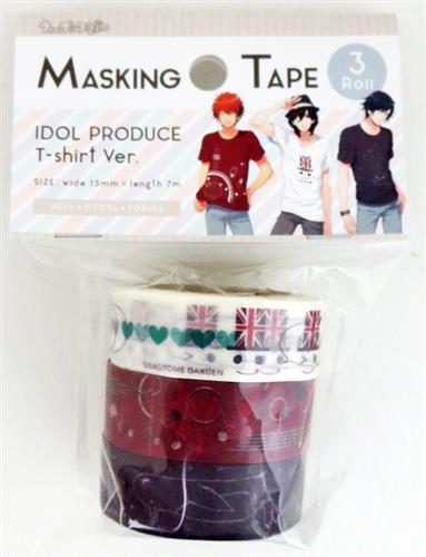 うたの プリンスさまっ マスキングテープ3個セット Idol Producet Shirt Ver 嶺二 音也 トキヤ 寿嶺二 一十木音也 一ノ瀬トキヤ グッズ その他 その他 アニメグッズ ゲーム 同人誌の中古販売 買取 らしんばんオンライン
