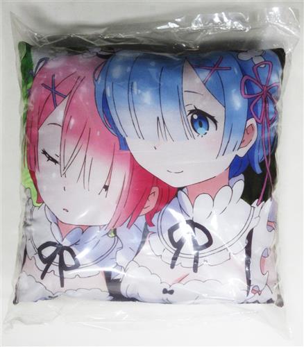 【未開封】一番くじ Re:ゼロから始める異世界生活 ～Happy Birthday REM&RAM!～ B賞 レムとラムのクッション B