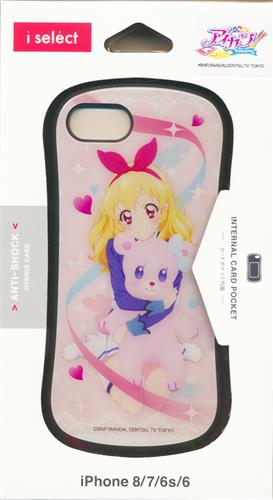 アイカツ　星宮いちご　いちごちゃん描き下ろしハイブリッドガラスケース アイカツ星宮いちごいちごちゃん描き下ろしハイブリッドガラスケース