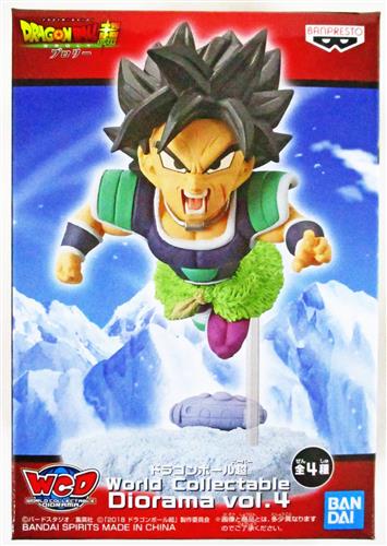 【未開封】ドラゴンボール超 World Collectable Diorama vol.4 ブロリー