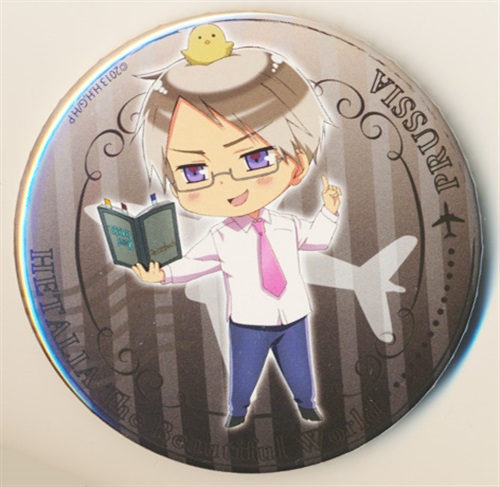 ヘタリア The Beautiful World トラベル缶バッジくじ プロイセン アニ マルシェ 14冬 In アニメイト池袋本店 秋葉原 ﾍﾀﾘｱｻﾞﾋﾞｭｰﾃｨﾌﾙﾜｰﾙﾄﾞﾄﾗﾍﾞﾙｶﾝﾊﾞｯｼﾞﾌﾟﾛｲｾﾝ グッズ 缶バッジ ラバーストラップ キーホルダー類 缶バッジ アニメグッズ ゲーム 同人誌の中古