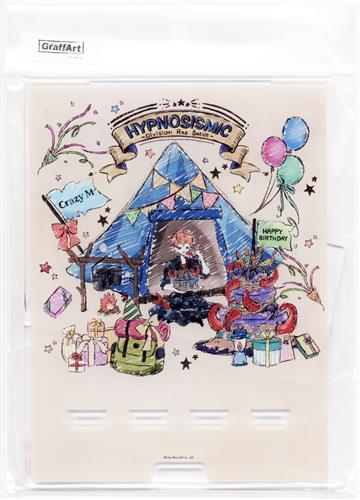 ヒプノシスマイク Division Rap Battle グラフアートデザイン アクリルプレート 誕生日ver 毒島メイソン理鶯 Crazy M Graffart Shop限定 グッズ 缶バッジ ラバーストラップ キーホルダー類 アクリルグッズ アニメグッズ ゲーム 同人誌の中古販売 買取