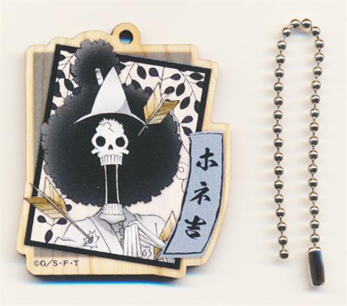 One Piece ウッドキーホルダーコレクション ワノ国 ホネ吉 ブルック 麦わらストア限定 グッズ 缶バッジ ラバーストラップ キーホルダー類 キーホルダー類 アニメグッズ ゲーム 同人誌の中古販売 買取 らしんばんオンライン