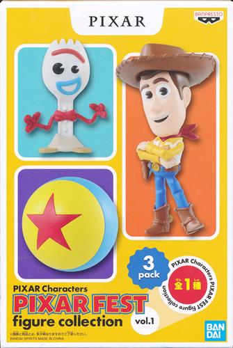 Pixar Characters Pixar Fest Figure Collection Vol 1 トイ ストーリー ウッディ フォーキー ピクサー ボール グッズ フィギュア プライズ くじ アニメグッズ ゲーム 同人誌の中古販売 買取 らしんばんオンライン