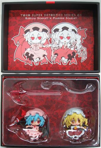 東方project Toho Super Deformed Series 03 レミリアスカーレット フランドールスカーレット フィギュア ピンクカンパニー ネタ具現化委員会 グッズ フィギュア フィギュア アニメグッズ ゲーム 同人誌の中古販売 買取 らしんばんオンライン
