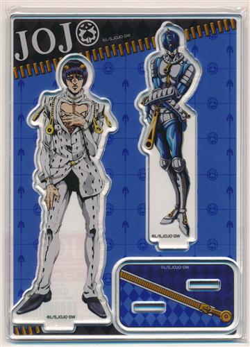 ジョジョの奇妙な冒険 黄金の風 Spinnsカフェ アクリルフィギュアスタンド ブローノ ブチャラティ スティッキィ フィンガーズ グッズ 缶バッジ ラバーストラップ キーホルダー類 アクリルグッズ アニメグッズ ゲーム 同人誌の中古販売 買取 らしんばんオンライン